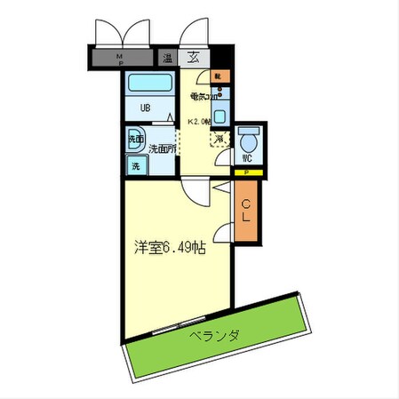 アネスト神戸西元町の物件間取画像